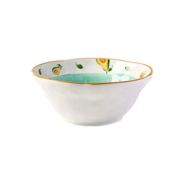 Keramička posuda za ramen od 9 inča sa poklopcem